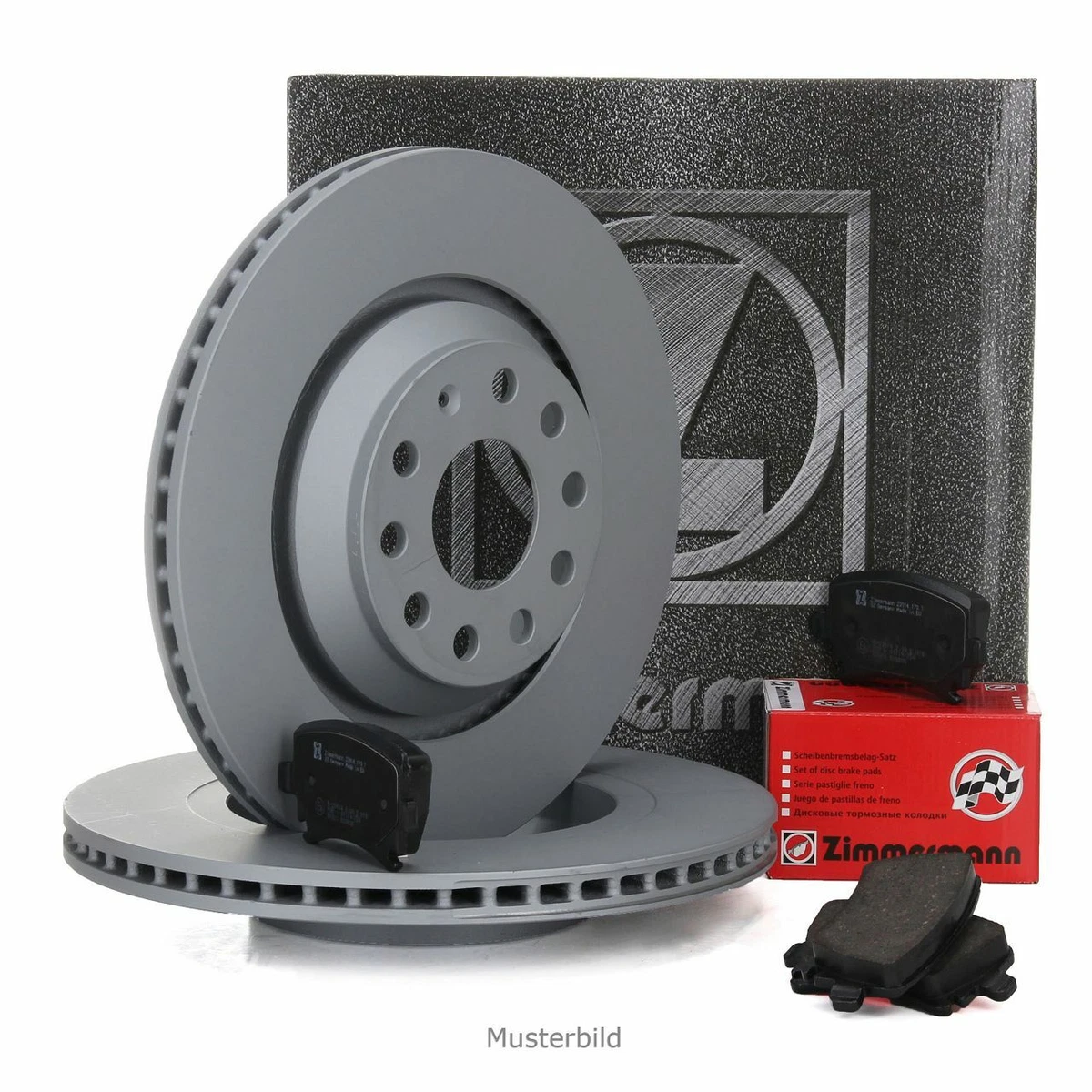 Гальмівні колодки та диски Zimmermann для KIA CERATO Хетчбек (LD)