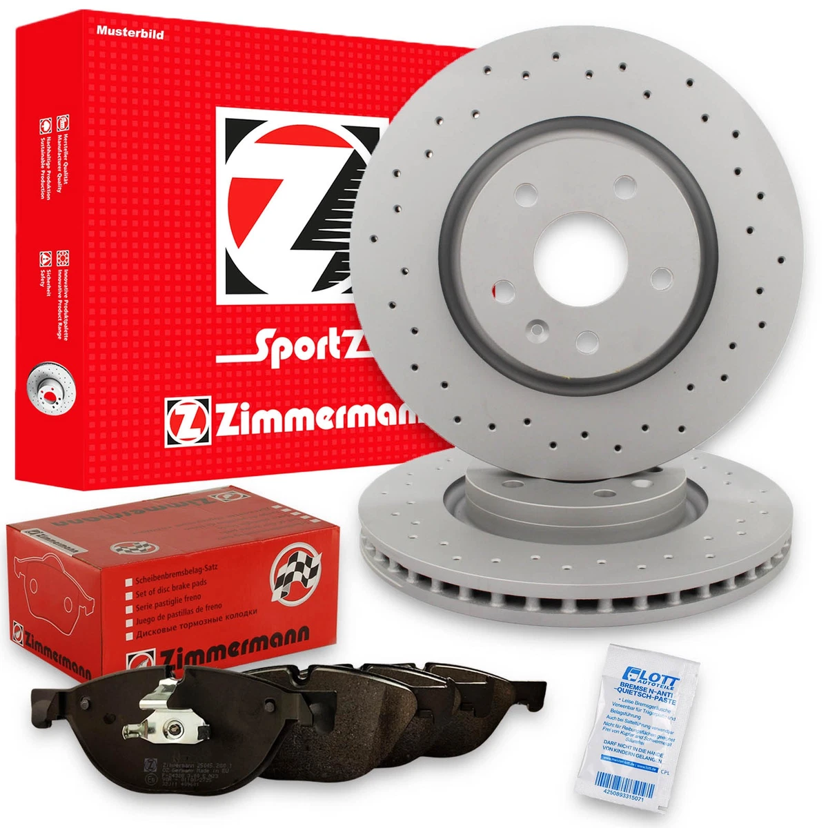 Гальмівні диски та колодки Zimmermann для Renault Clio IV — гарантія безпеки