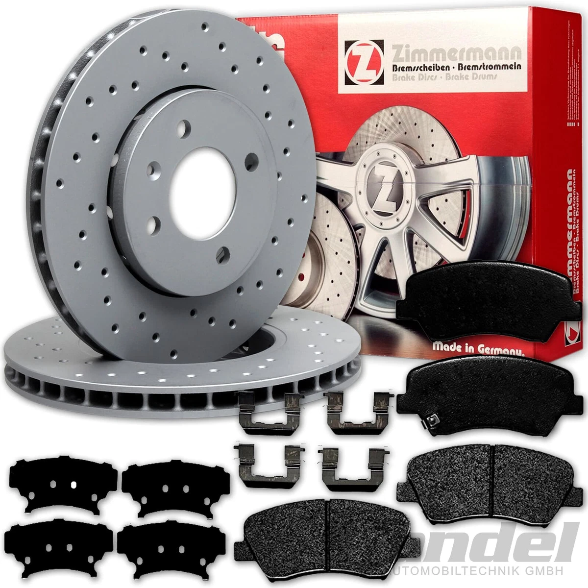 Безпечне гальмування: вибір гальмівних колодок і дисків Zimmermann для VW VENTO