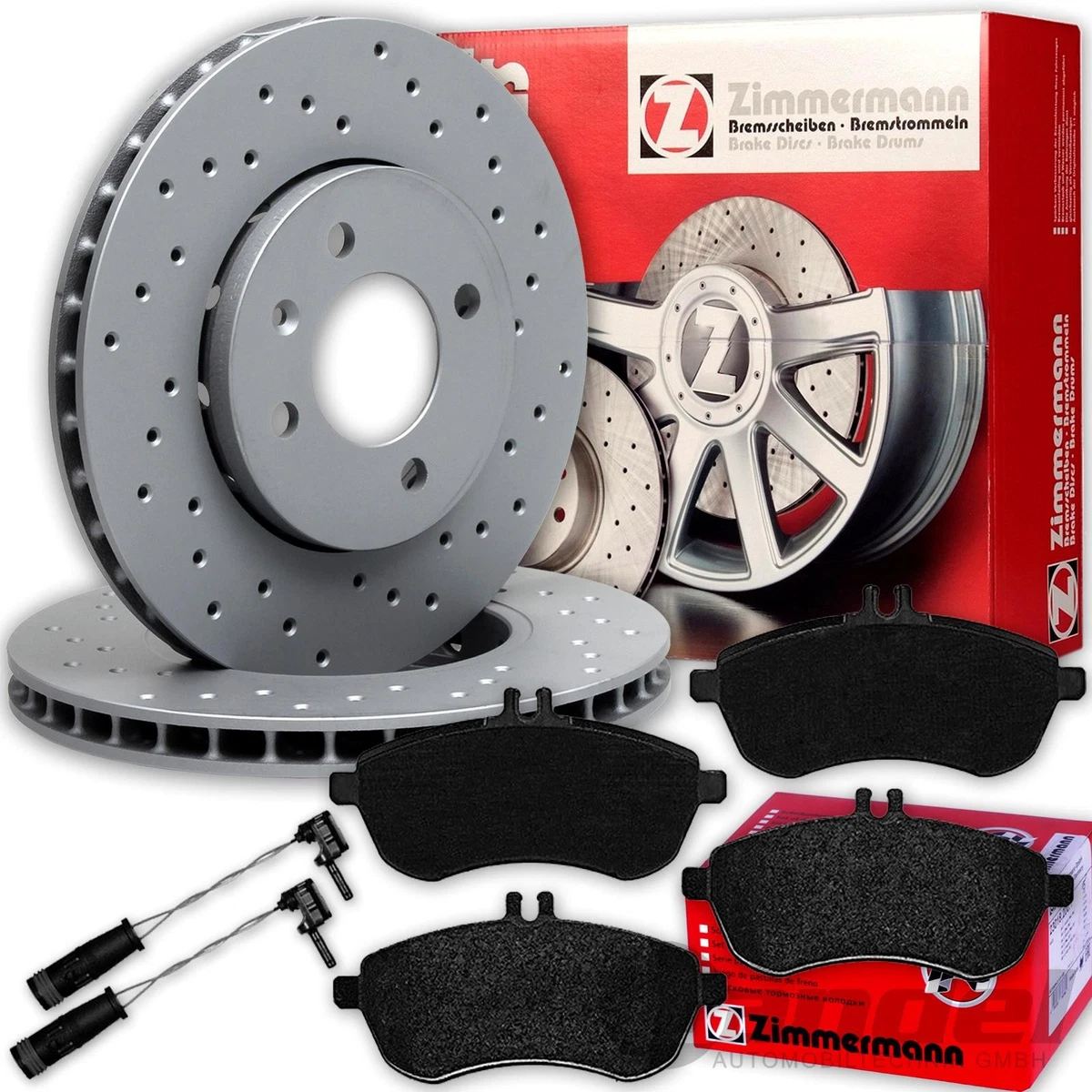 Гальмівні колодки та диски Zimmermann для MERCEDES-BENZ E-CLASS T-Model