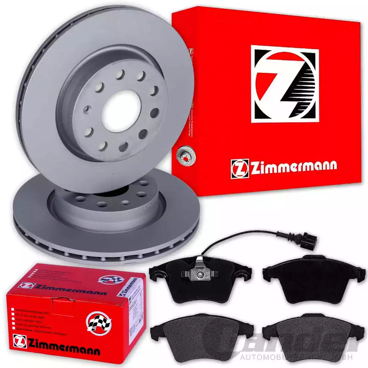 Значення оригінальних гальмівних дисків та колодок Zimmermann для SKODA KODIAQ