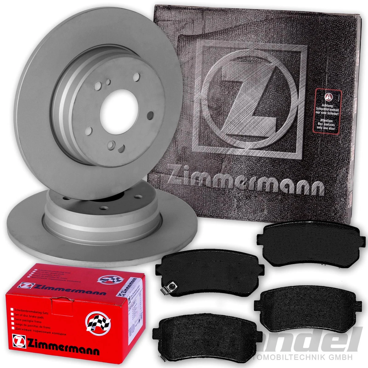 Найповніший асортимент гальмівних дисків та колодок Zimmermann для MAZDA MX-5 II