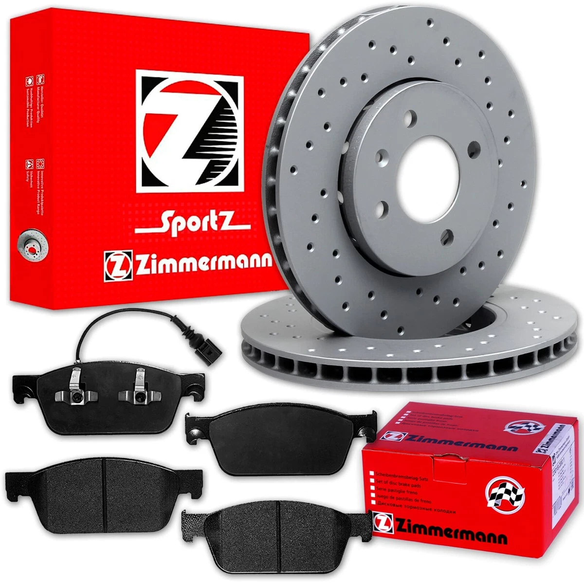 Безпечне гальмування: вибір гальмівних колодок і дисків Zimmermann для VW VENTO