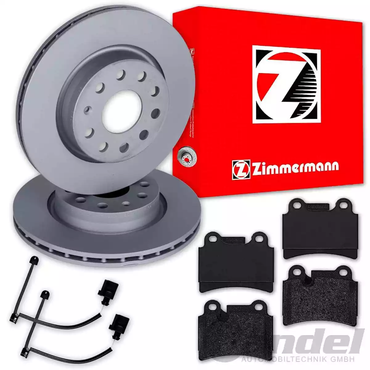Гальмівні диски та колодки Zimmermann для SSANGYONG RODIUS II — безпека та якість
