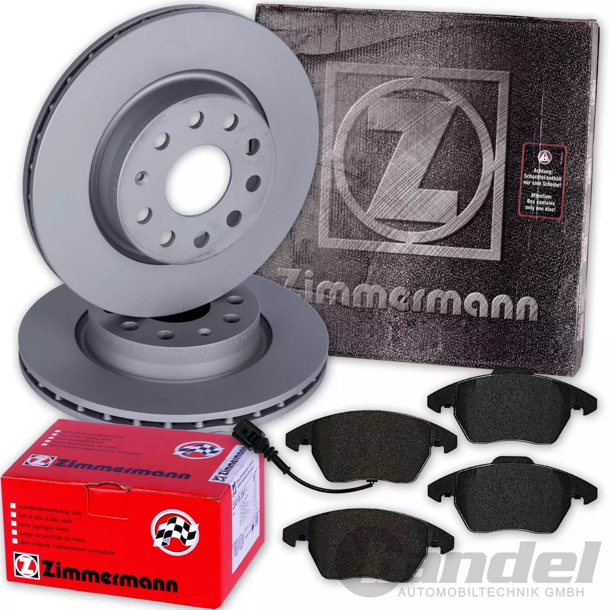 Гальмівні колодки та диски Zimmermann для MERCEDES-BENZ SPRINTER 906