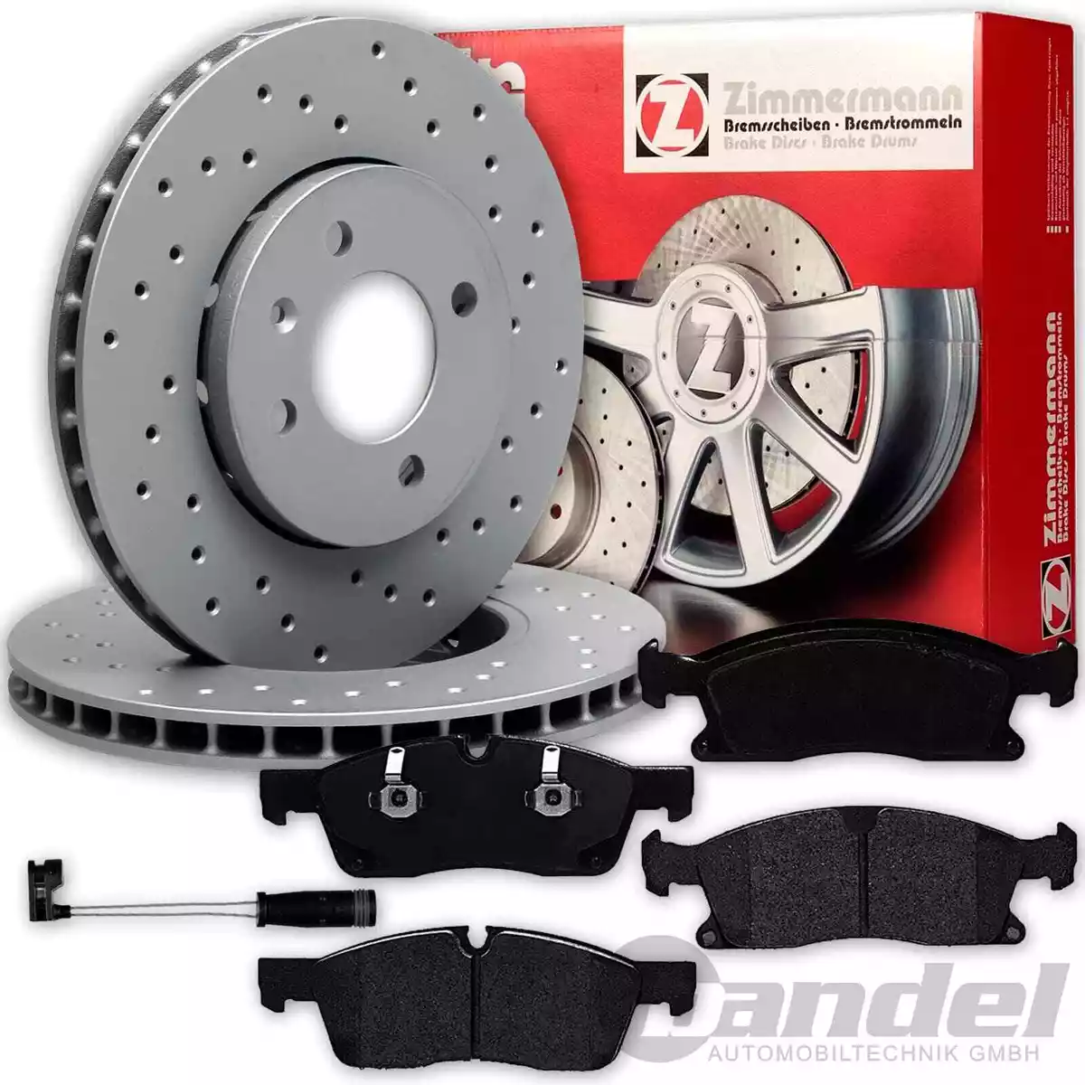 Гальмівні диски та колодки Zimmermann для VW TIGUAN (5N_): безпека та якість