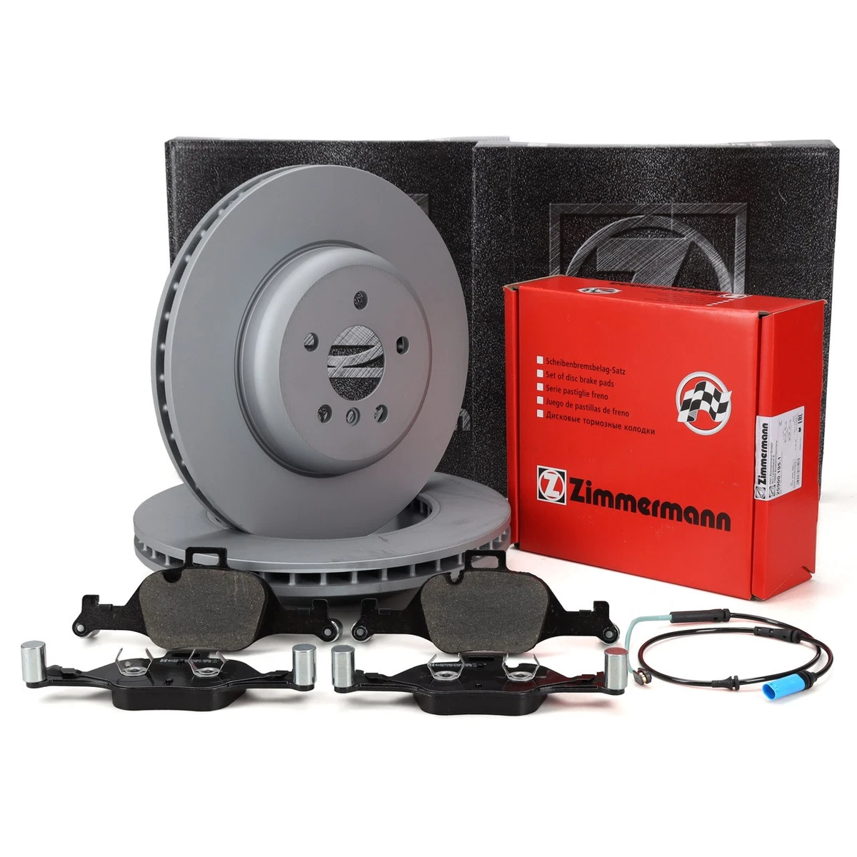 Гальмівні диски та колодки Zimmermann для Porsche 911 кабріолет (997)