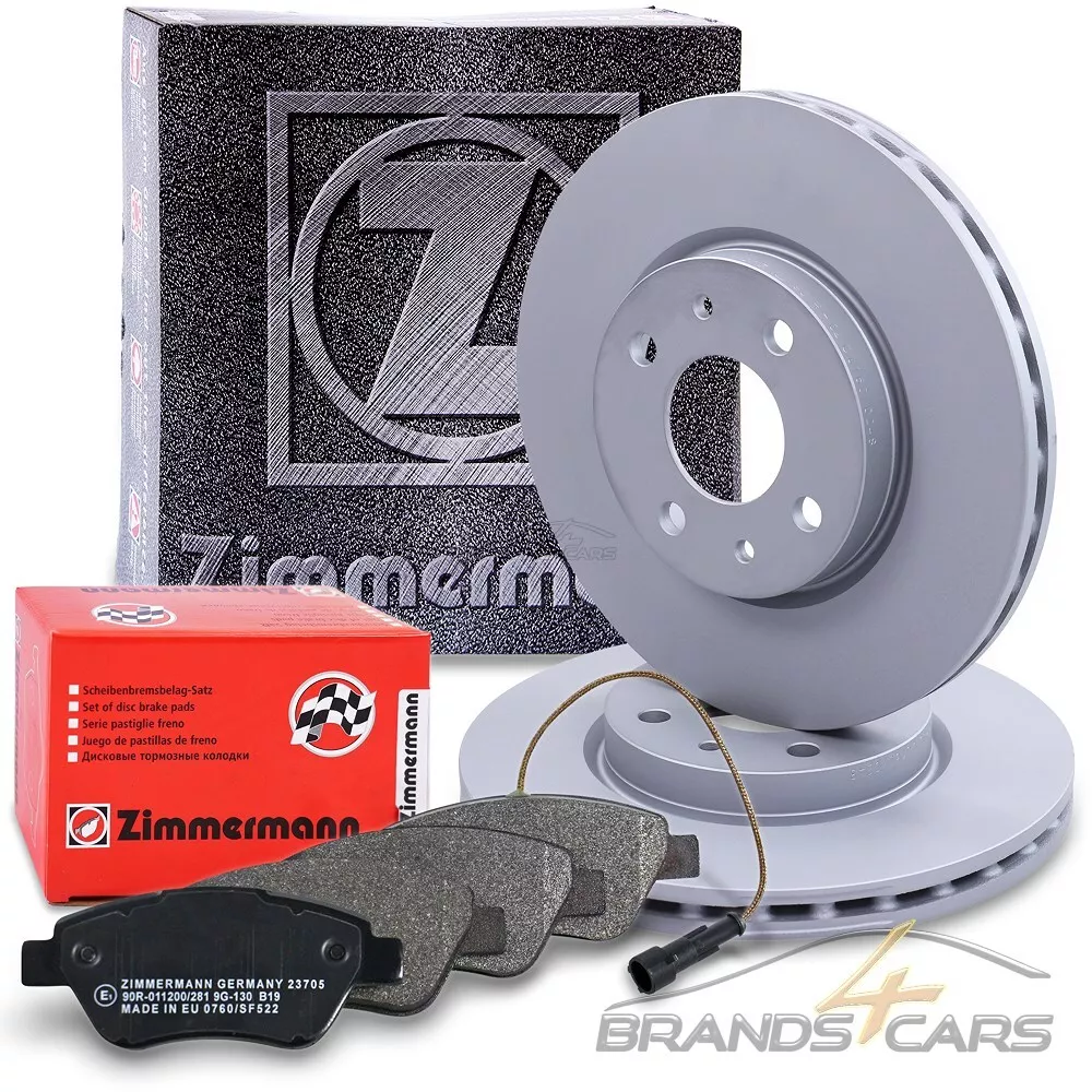 Гальмівні диски та колодки Zimmermann для Porsche 911 кабріолет (997)